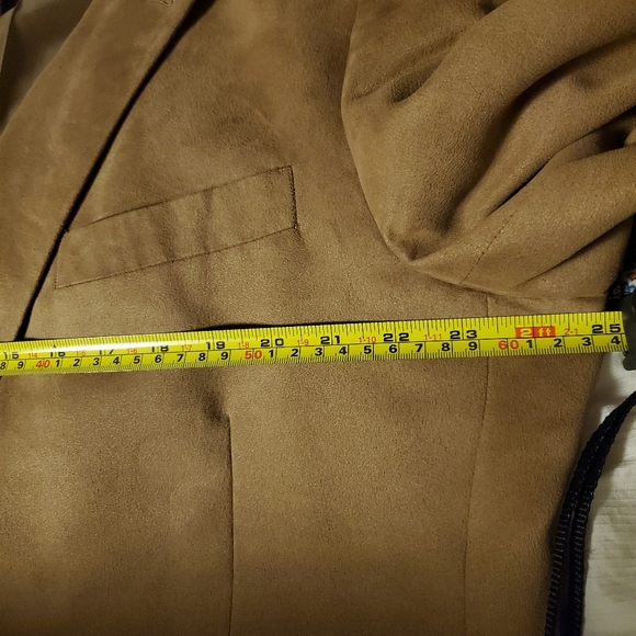 SupraSuede Bernhard Altmann - Tan Suede Blazer Suit Jacket - Picture 12 of 13